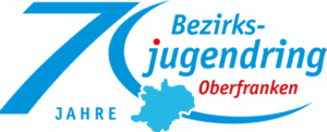 Logo zum 70-jährigen Jubiläum des Bezirksjugendrings