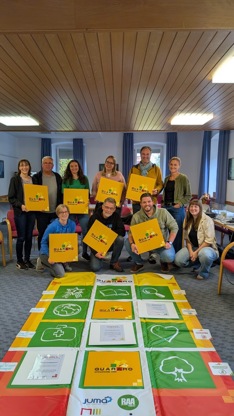 Gruppenbild der Workshopteilnehmer:innen
